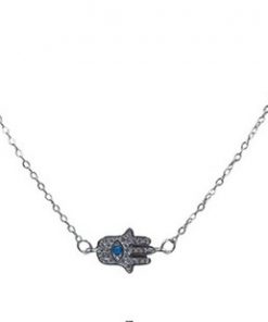 Necklace – Hamsa hand flat,