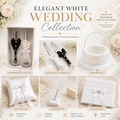 Elegant White Wedding Collection