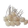 Hair pins - pearl cluster, pack of 12