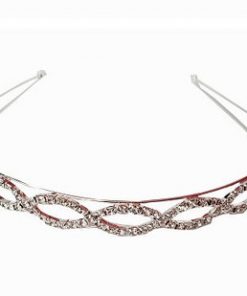Hairband- 7 rhinestone ovals