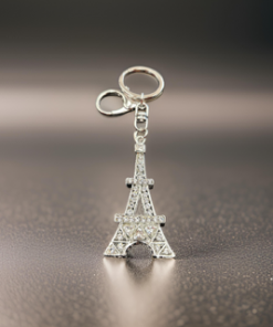 Keychain- Large Eiffel Tower - style