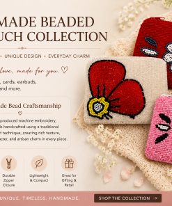Alternative view of Beaded Floral Coin Purse Collection
