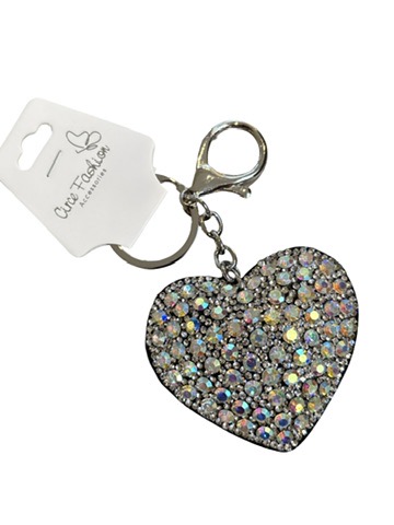 Keychains - Rhinestones w/ Big Crystal