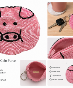 Alternative view of Handmade Farm Animal Coin Purse Country Style Collection