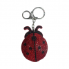 Keychain - Rhinestones Ladybug