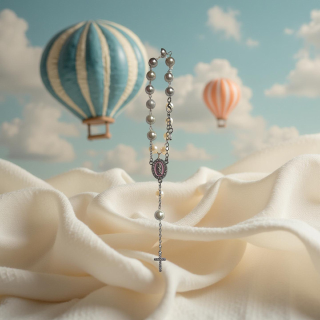 Rosary shell pearl