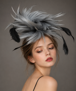 Alternative view of Couture Feather Fascinator Collection