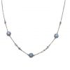 Evil eye bracelet on gold or silver chain (Color option)