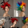 Couture Feather Fascinator Collection