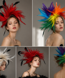 Couture Feather Fascinator Collection