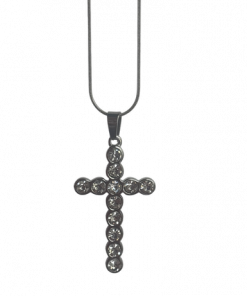 Necklace Cross  size 1.5x0.85" Pendant