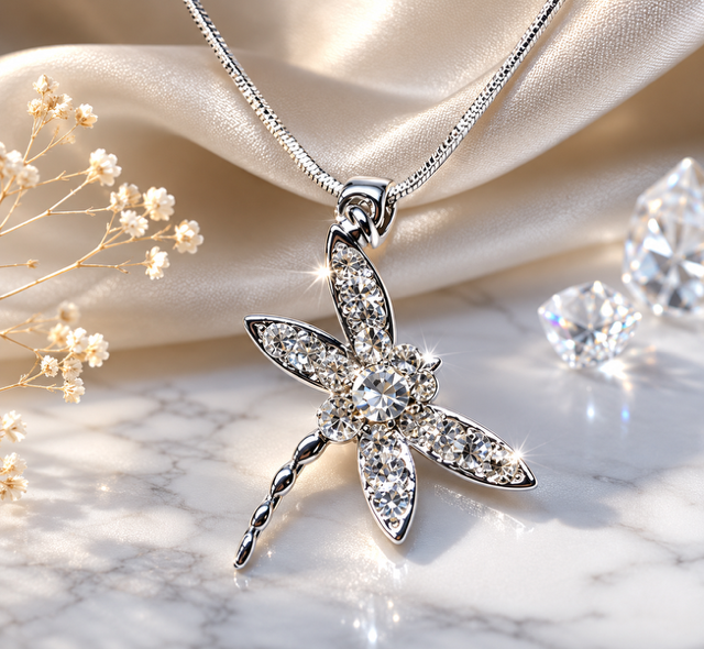 Necklace - Dragonfly - Image 2
