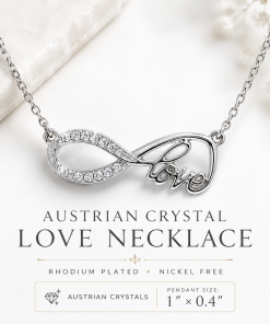 Necklace Infinity Love