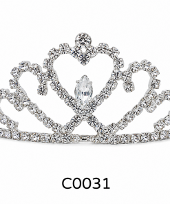 CZ Sweetheart Princess Tiara