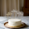 Cake Topper - Our Wedding (colour options)