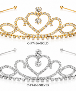 Crystal Heart Princess Tiara