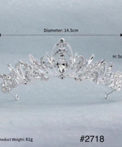 Tiaras- hair crown silver or gold