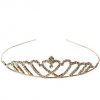 Hair tiara – 11 Hearts Connected gold