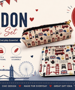 London Icons Cosmetic pouch & Card Holder