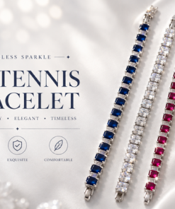 Royal CZ Tennis Bracelet Collection