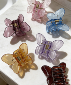 Hair clip butterfly style kids 24pcs