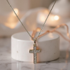 Necklace-Cross  wide style
