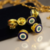 Evil eye label pin pack of 5