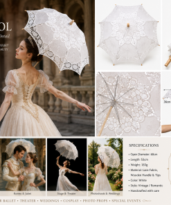 Alternative view of Vintage Lace Parasols