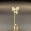 Cake Topper - Rhinestone bow (colour option)