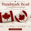 Canadian Flag Handmade Bead Purse Collection