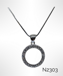 Necklace -  Circle/Thick