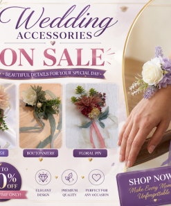 Romantic Floral Wrist Corsage