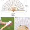 Vintage Lace Folding Hand Fan
