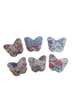Butterfly Shape Compact Mirror - 12 pcs Assorted