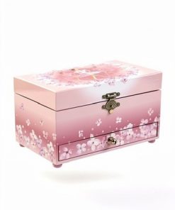 Alternative view of Ballet Music Box Collection-Handcrafted Paper exterior with delicate printed design