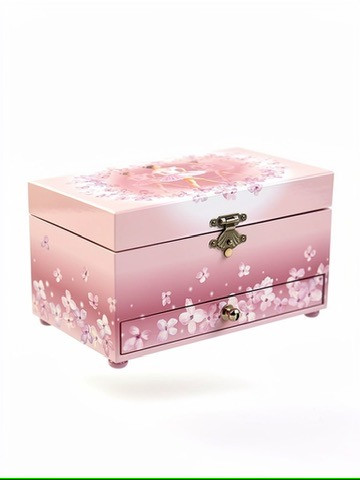 Ballet Music Box Collection-Handcrafted Paper exterior with delicate printed design - Image 2