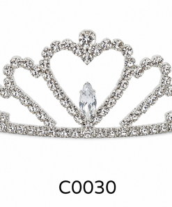 Alternative view of CZ Sweetheart Princess Tiara