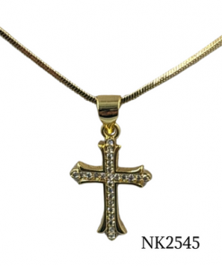 Necklace-Bottoni Cross