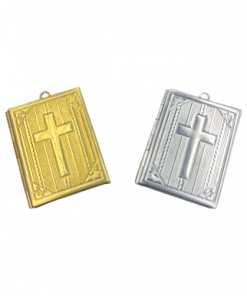 Pendant - Book with Cross