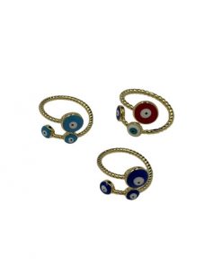 Evil eye ring