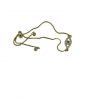Bracelet evil eye Gold chain  0770
