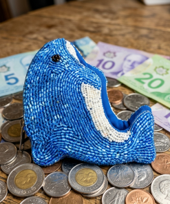 Handmade Beaded Coin Purse Ocean Design Gift Shop