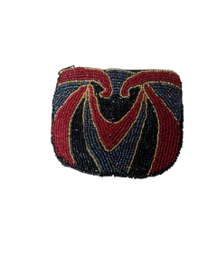 Alternative view of Handmade Beaded Con purse Geometric Tribal Style