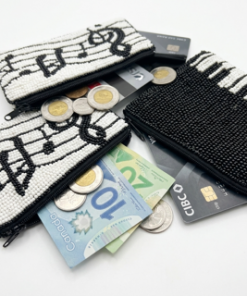 Alternative view of Handmade Music Note  Collection Coin Wallet