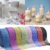 Diamond Rhinestone mesh Ribbon Wrap Roll