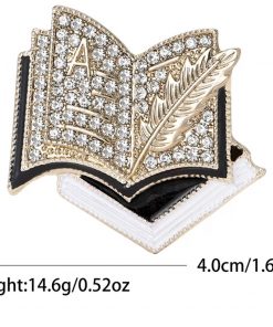 Academic Elegance Brooch