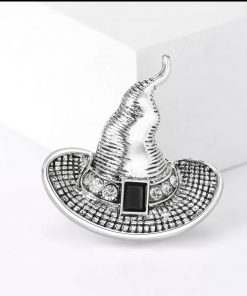 Halloween Witch Hat Brooch