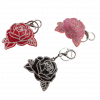 Rhinestone Rose Charm Collection