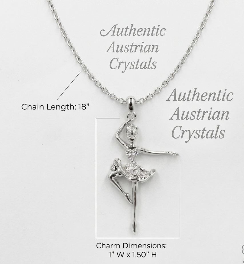 Necklace - Ballet Arms on Head and Out