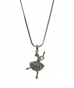 Alternative view of Ballerina Crystal  Pendant Necklace